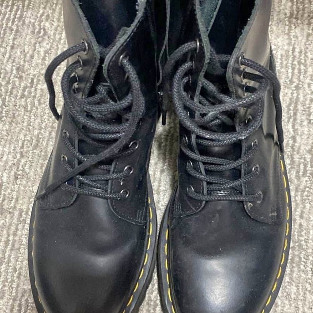 Dr. Martens Black Lace Up Boots